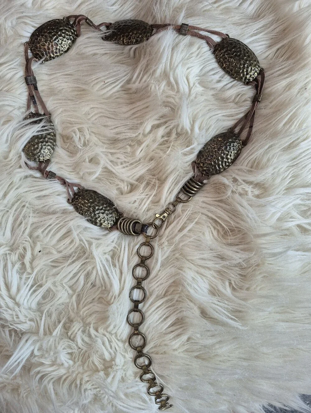 Y2k Boho Metal Belt